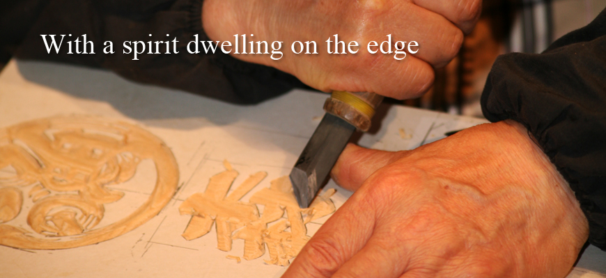 With a spirit dwelling on the edge